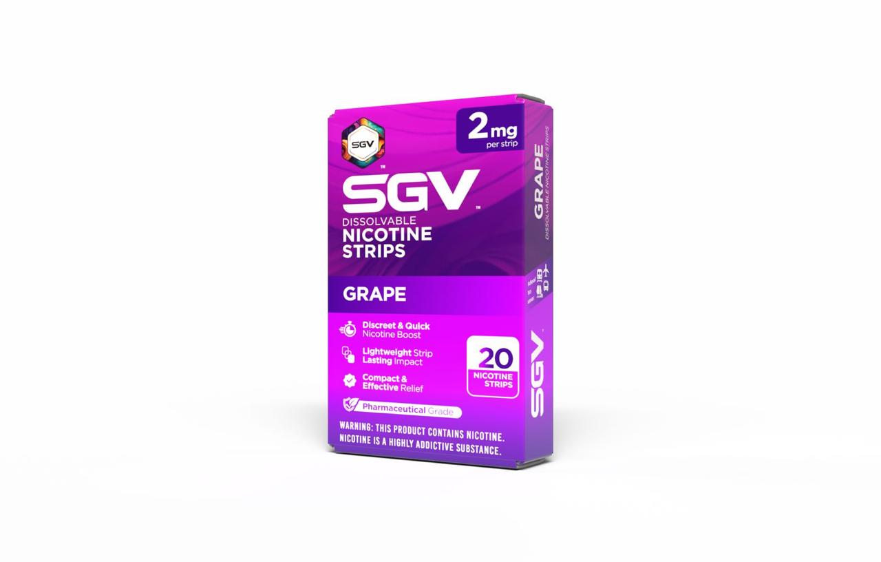 SGV Disposable Nicotine Strips