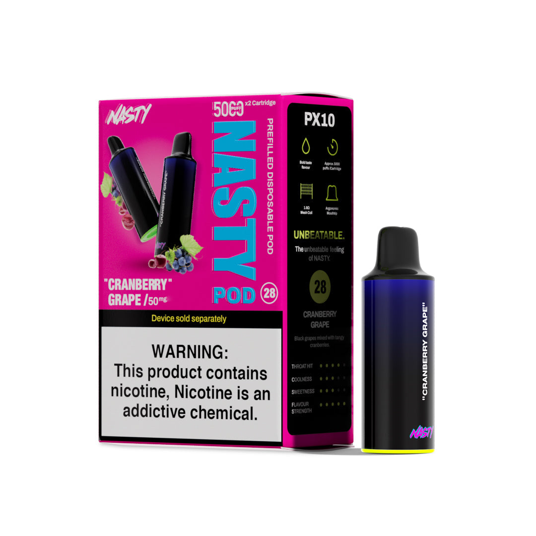 Nasty PX10 Pod 5000 (2 x 5000 puff p/box) 50mg