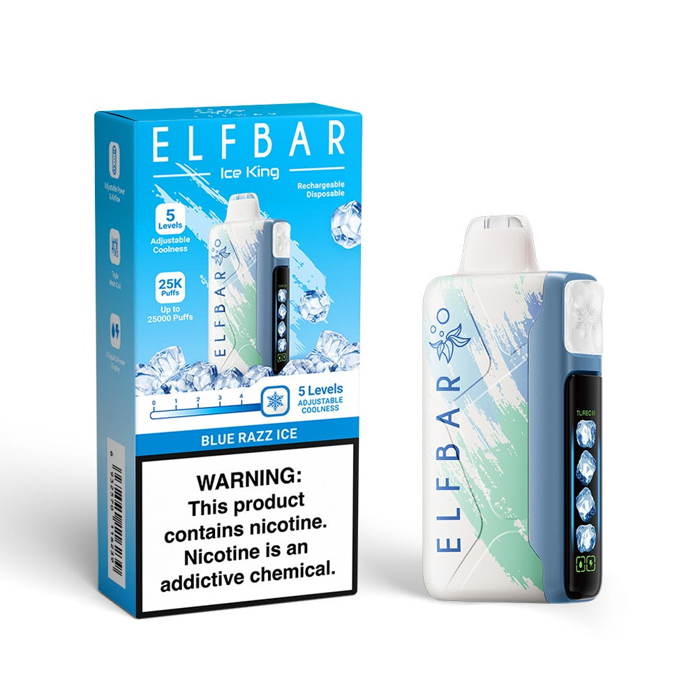 Elfbar Ice King 25000 Puff Disposable Vape (5%) – Adjustable Ice Level