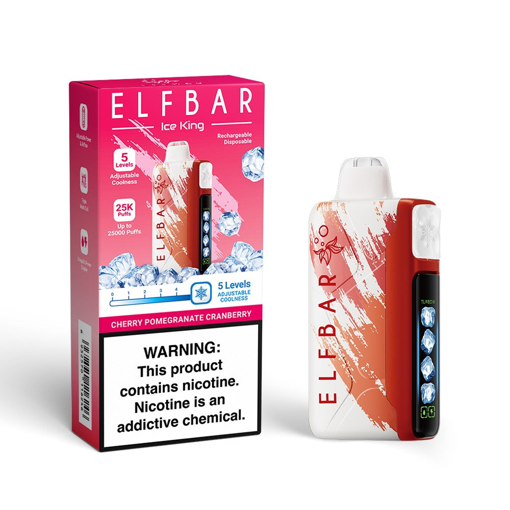 Elfbar Ice King 25000 Puff Disposable Vape (5%) – Adjustable Ice Level
