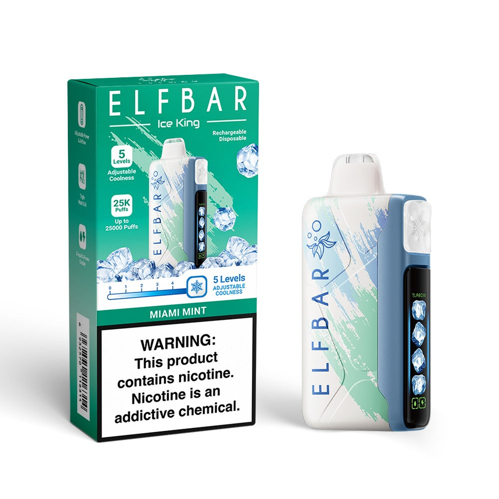 Elfbar Ice King 25000 Puff Disposable Vape (5%) – Adjustable Ice Level