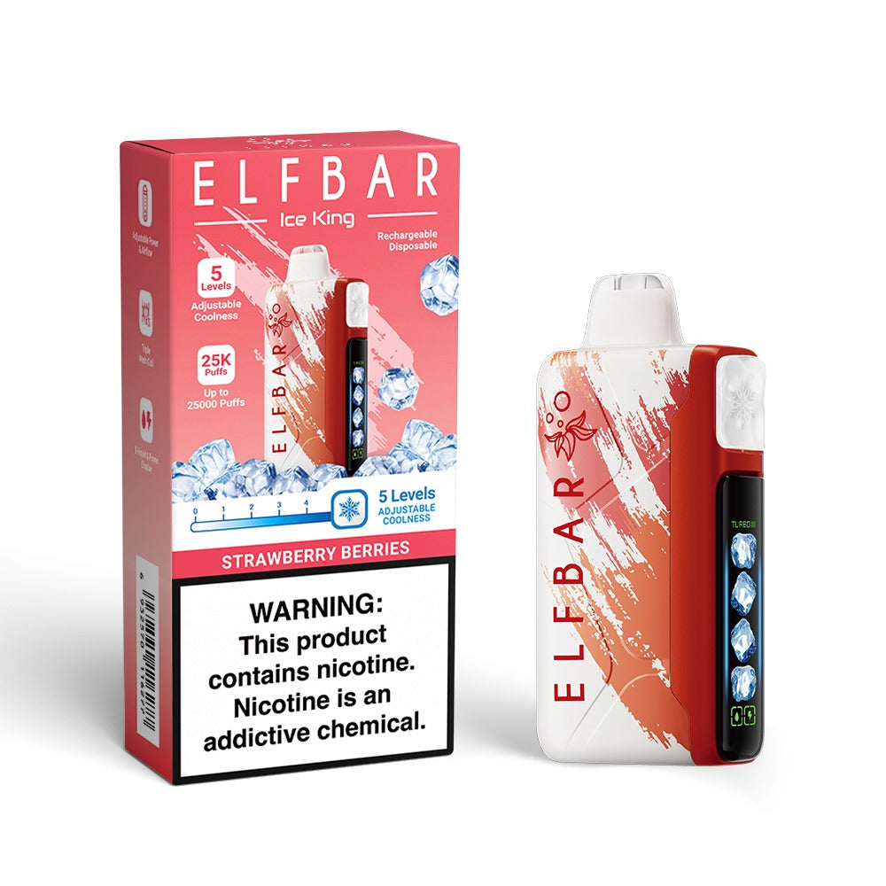 Elfbar Ice King 25000 Puff Disposable Vape (5%) – Adjustable Ice Level