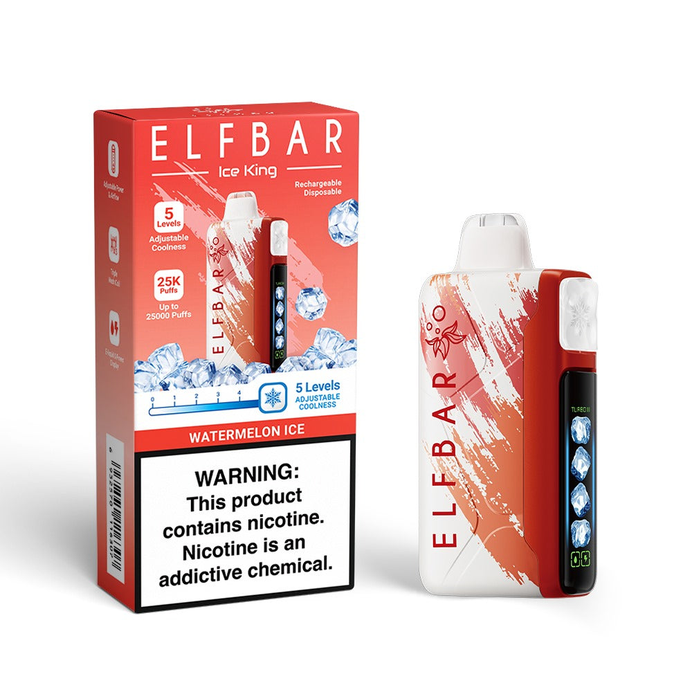 Elfbar Ice King 25000 Puff Disposable Vape (5%) – Adjustable Ice Level