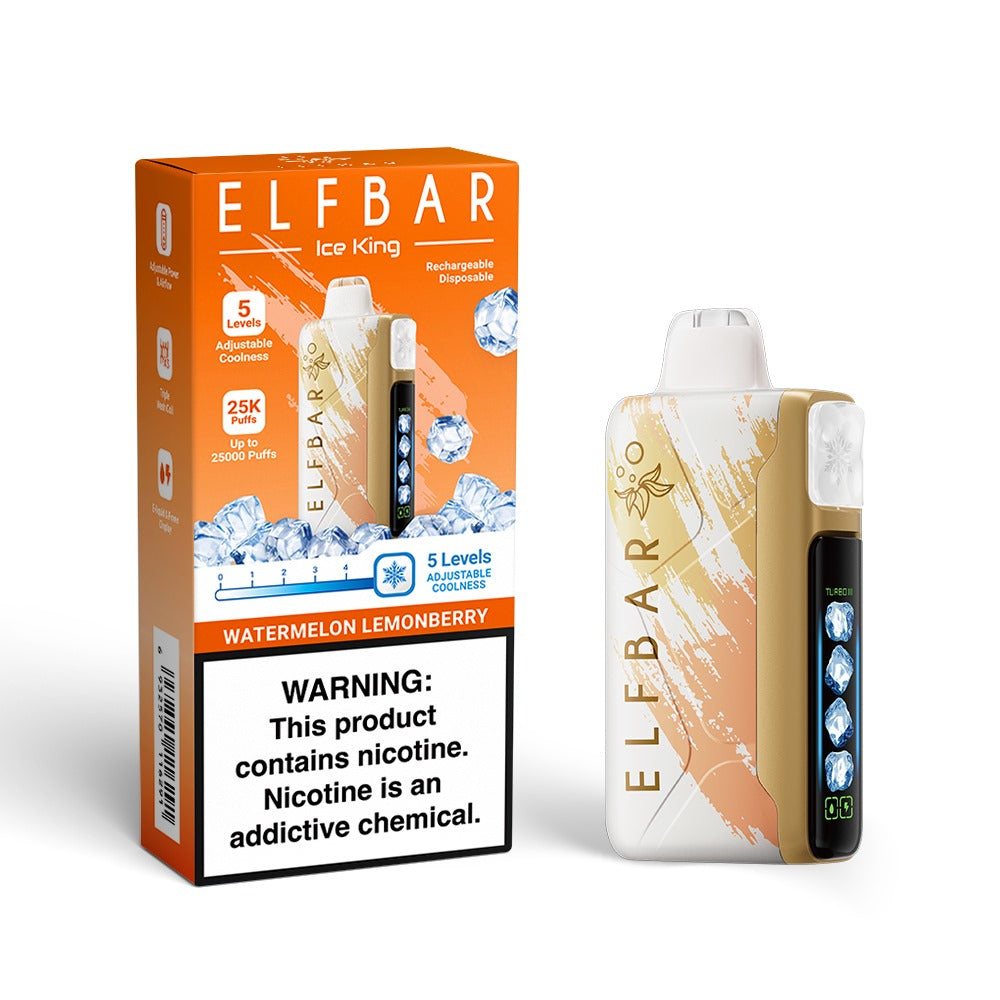 Elfbar Ice King 25000 Puff Disposable Vape (5%) – Adjustable Ice Level