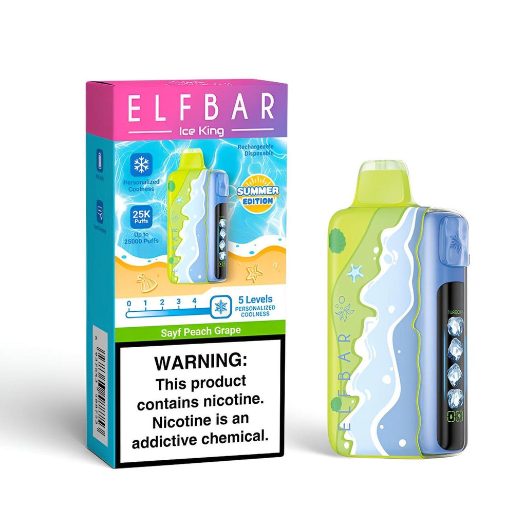 Elfbar Ice King 25000 Puff Disposable Vape (5%) – Adjustable Ice Level