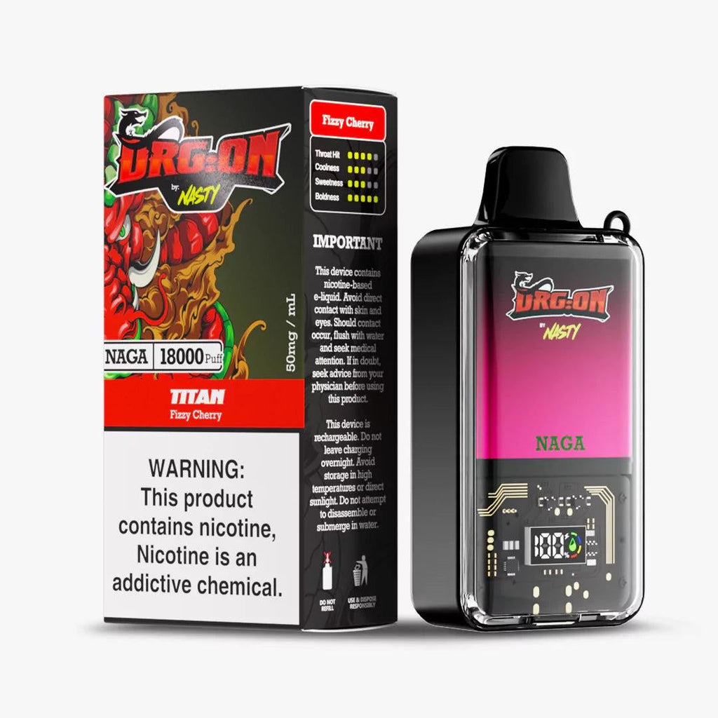 Nasty Bar DRG:ON 18K Disposable Vape - 5%
