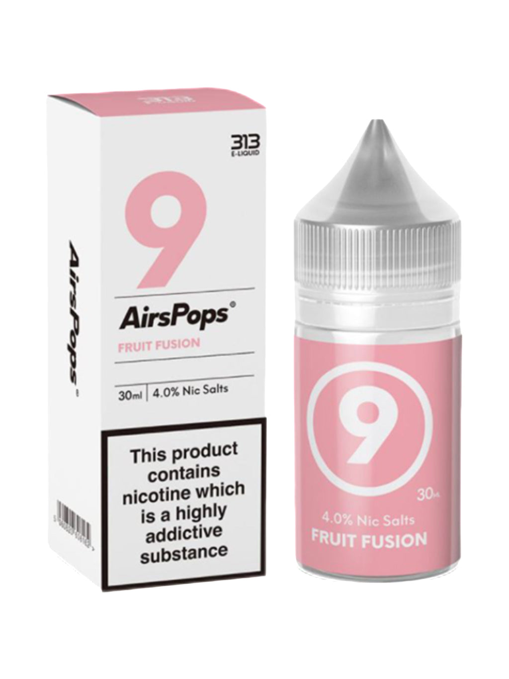 Airscream Airspops 30ml Freebase 1.9% / 4.0% Nicotine