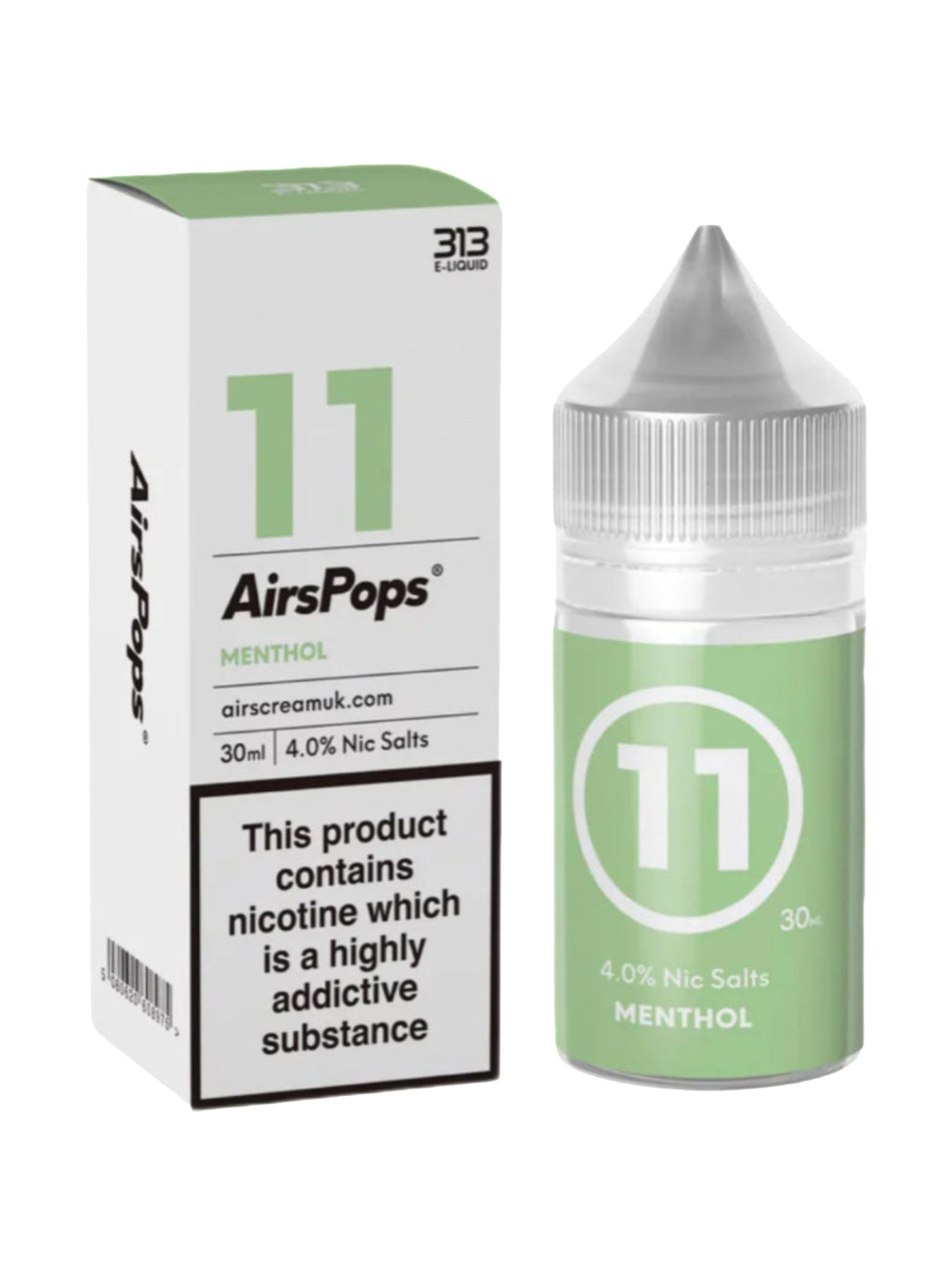 Airscream Airspops 30ml Freebase 1.9% / 4.0% Nicotine