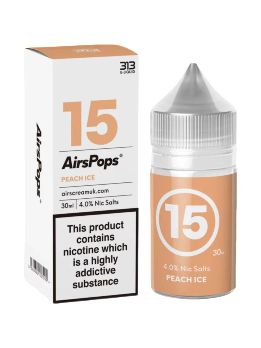 Airscream Airspops 30ml Freebase 1.9% / 4.0% Nicotine