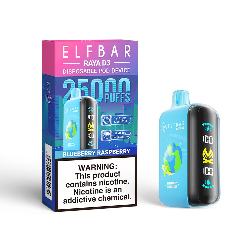 Elfbar Raya D3 - 25000 Puffs - 50mg