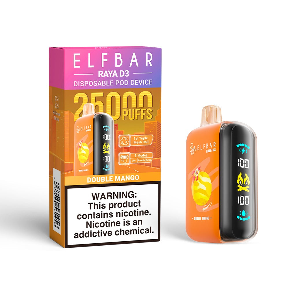 Elfbar Raya D3 - 25000 Puffs - 50mg