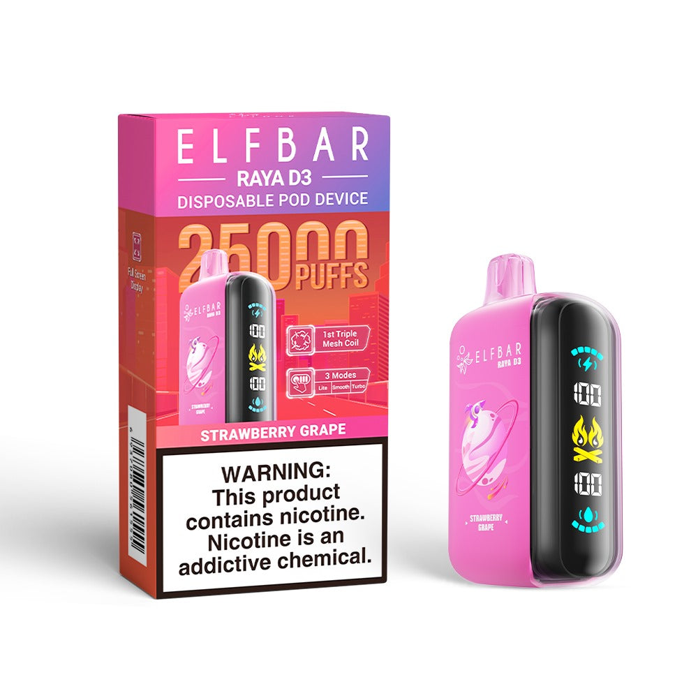 Elfbar Raya D3 - 25000 Puffs - 50mg