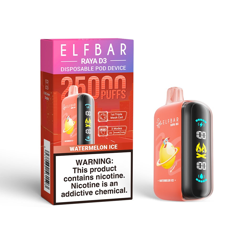 Elfbar Raya D3 - 25000 Puffs - 50mg