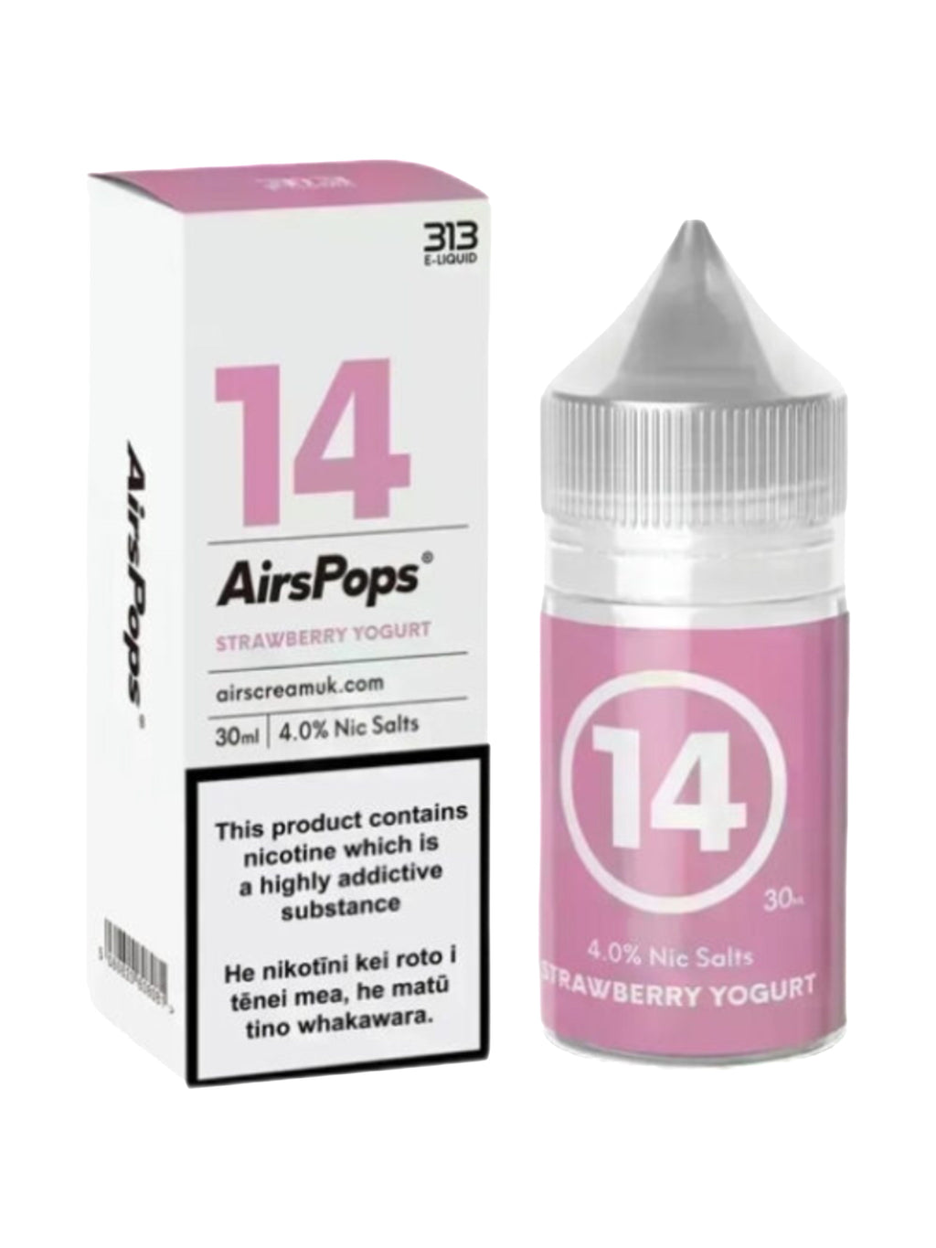 Airscream Airspops 30ml Freebase 1.9% / 4.0% Nicotine