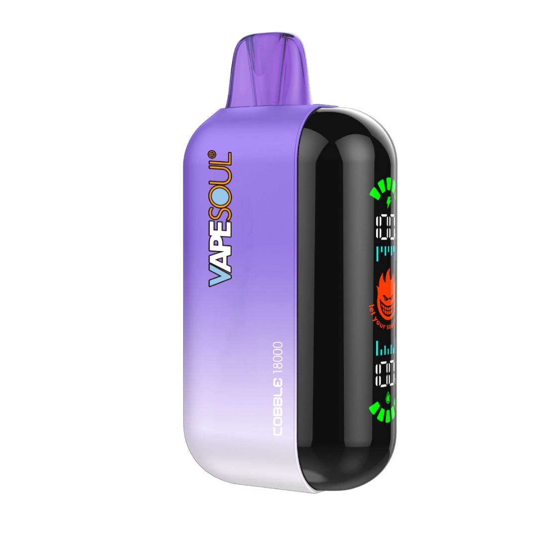 Vapesoul Cobble 18000 with Side LCD 50MG