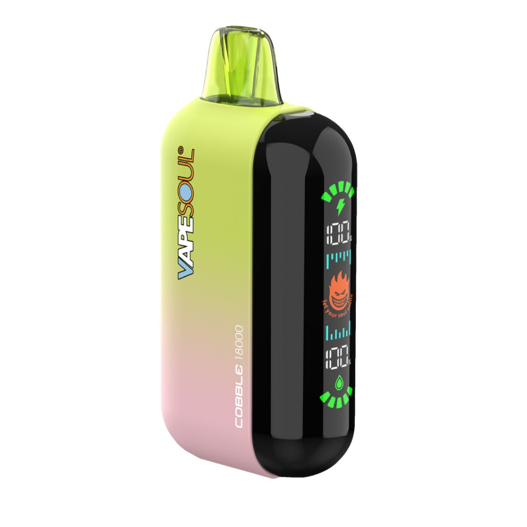 Vapesoul Cobble 18000 with Side LCD 50MG