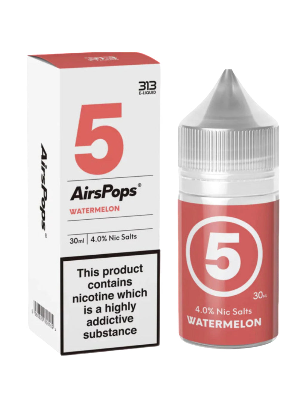 Airscream Airspops 30ml Freebase 1.9% / 4.0% Nicotine