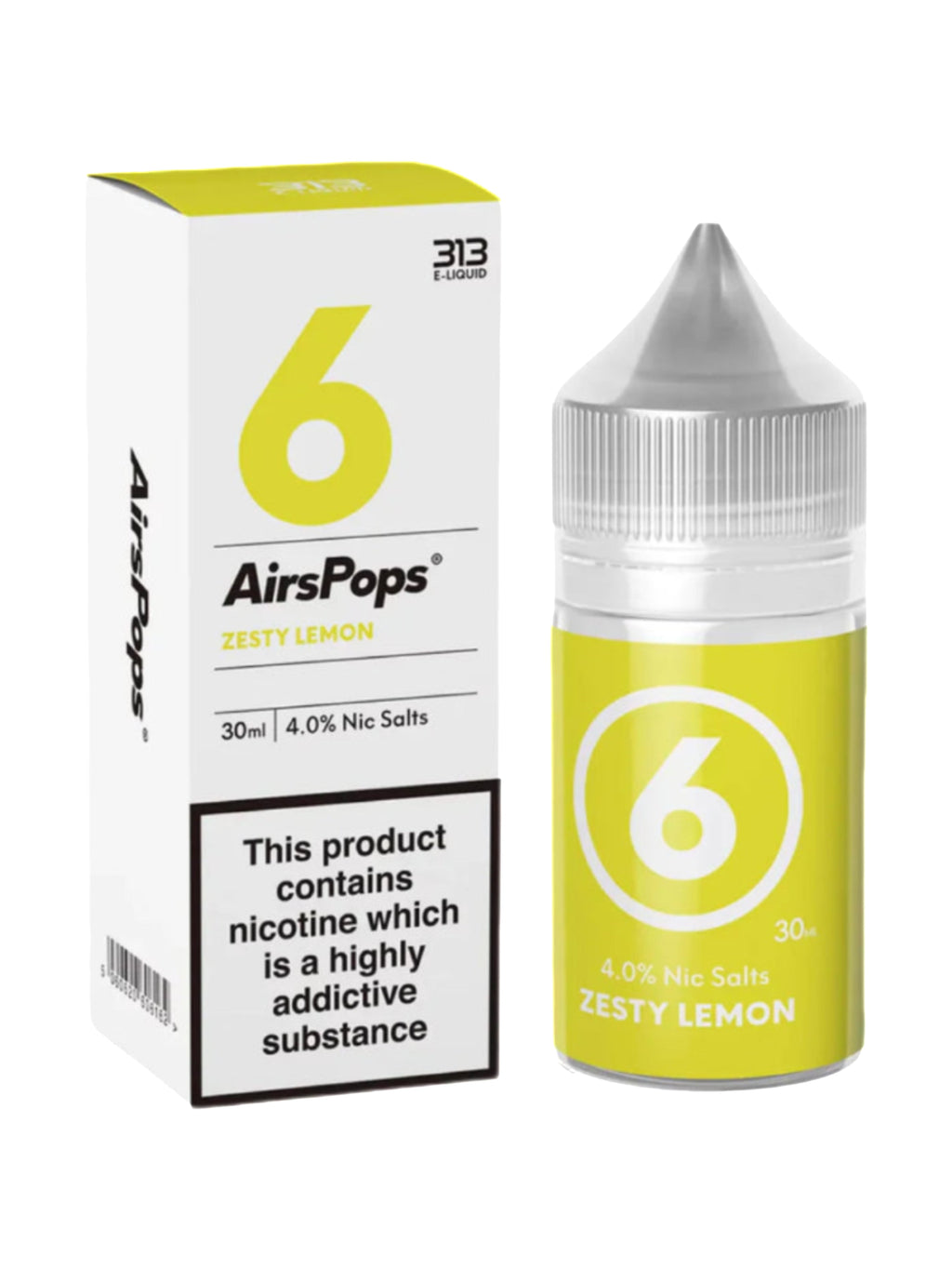 Airscream Airspops 30ml Freebase 1.9% / 4.0% Nicotine