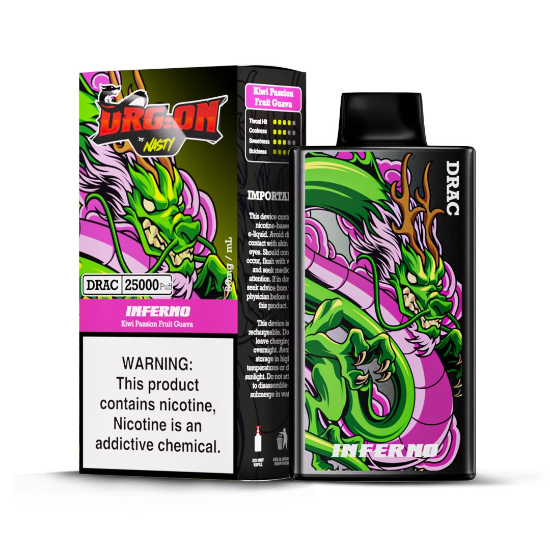 Nasty Bar DRG:ON 25k Disposable Vape - 5%