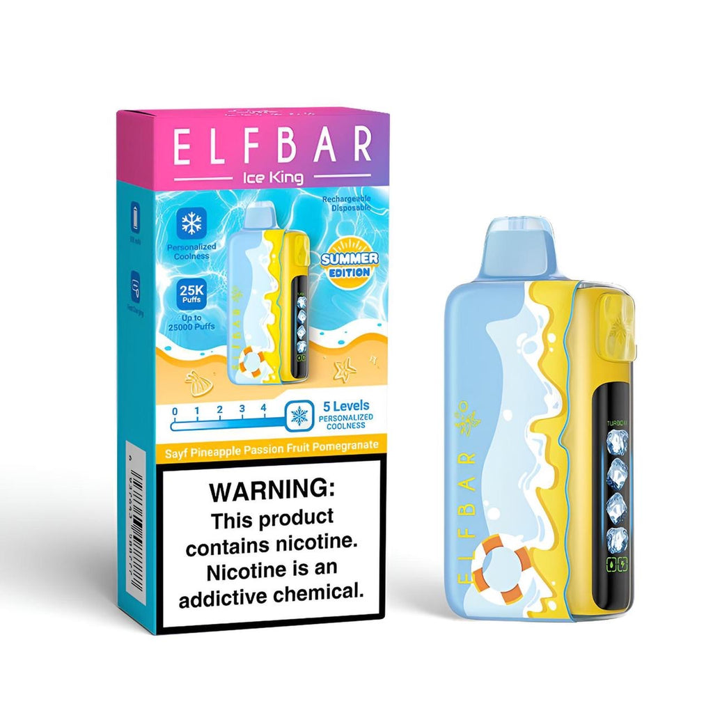 Elfbar Ice King 25000 Puff Disposable Vape (5%) – Adjustable Ice Level